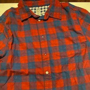 Boys flannel button down shirt